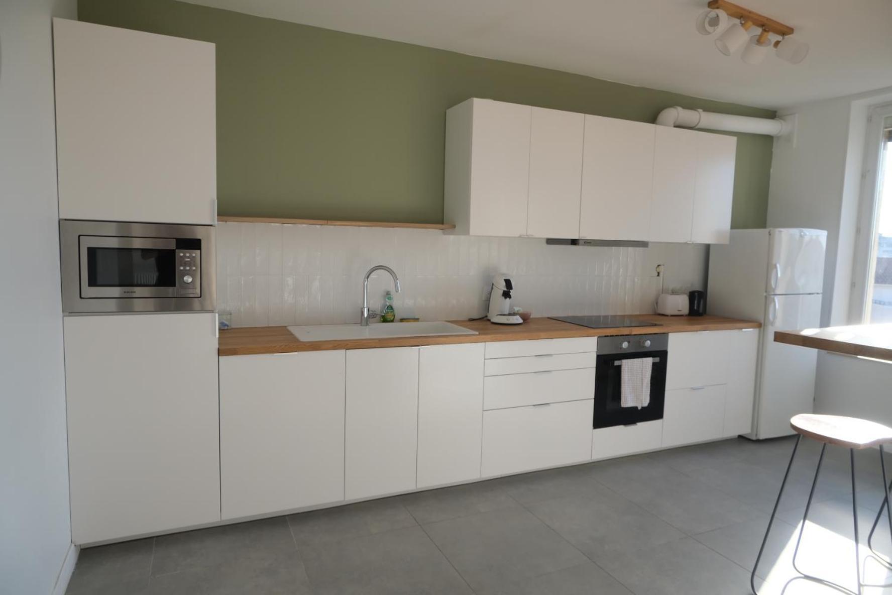 Grand Appartement 80M² - Suite Parentale Villeurbanne Luaran gambar